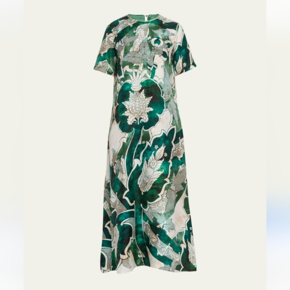 F.R.S For Restless Sleepers Criso Silk Twill Maxi Dress XS